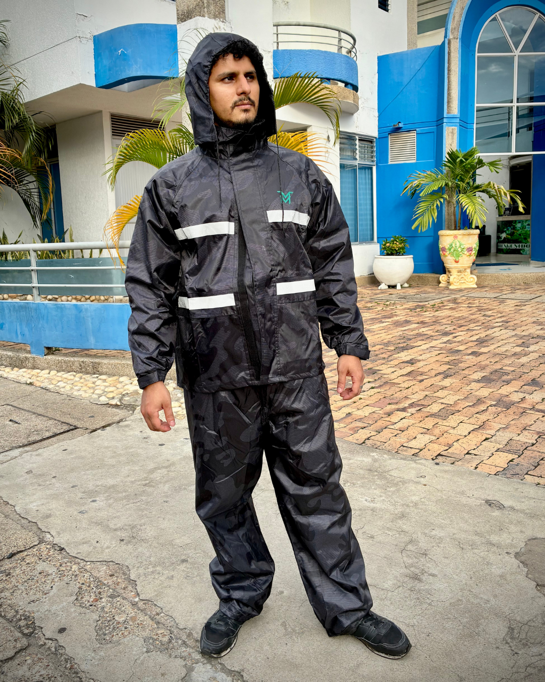 🚨 Promoción🚨 ☔🌧 Impermeable Negro  💯 + Envío Gratis y pago contra entrega ✅