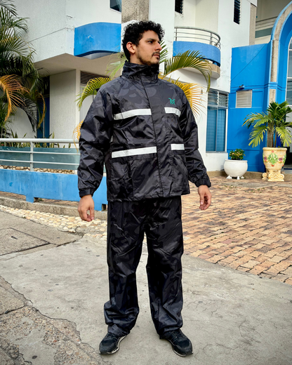 🚨 Promoción🚨 ☔🌧 Impermeable Negro  💯 + Envío Gratis y pago contra entrega ✅